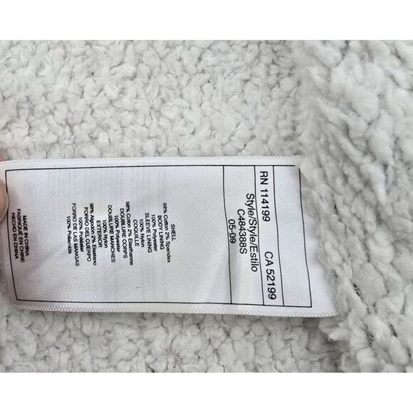 Roxy Girls Denim Sherpa Lined Jacket L/G - Picture 8 of 8